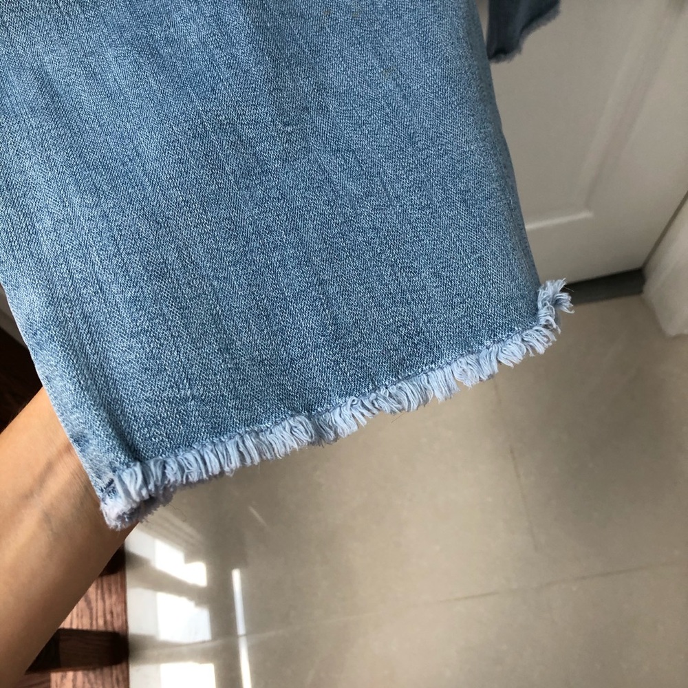 Wide Leg Tie Waist Jeans - Picture 4 of 5
